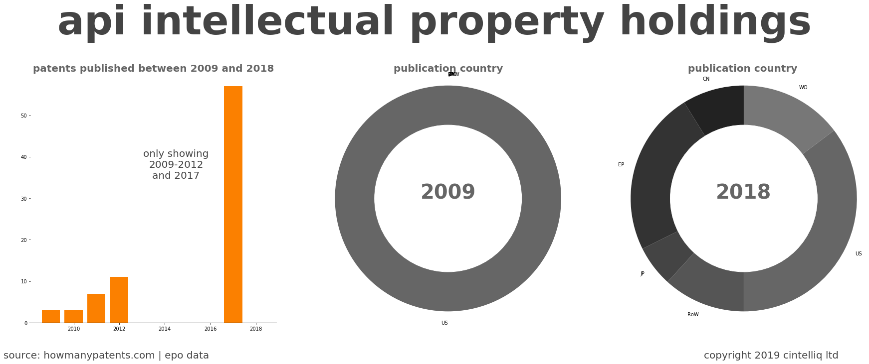 summary of patents for Api Intellectual Property Holdings