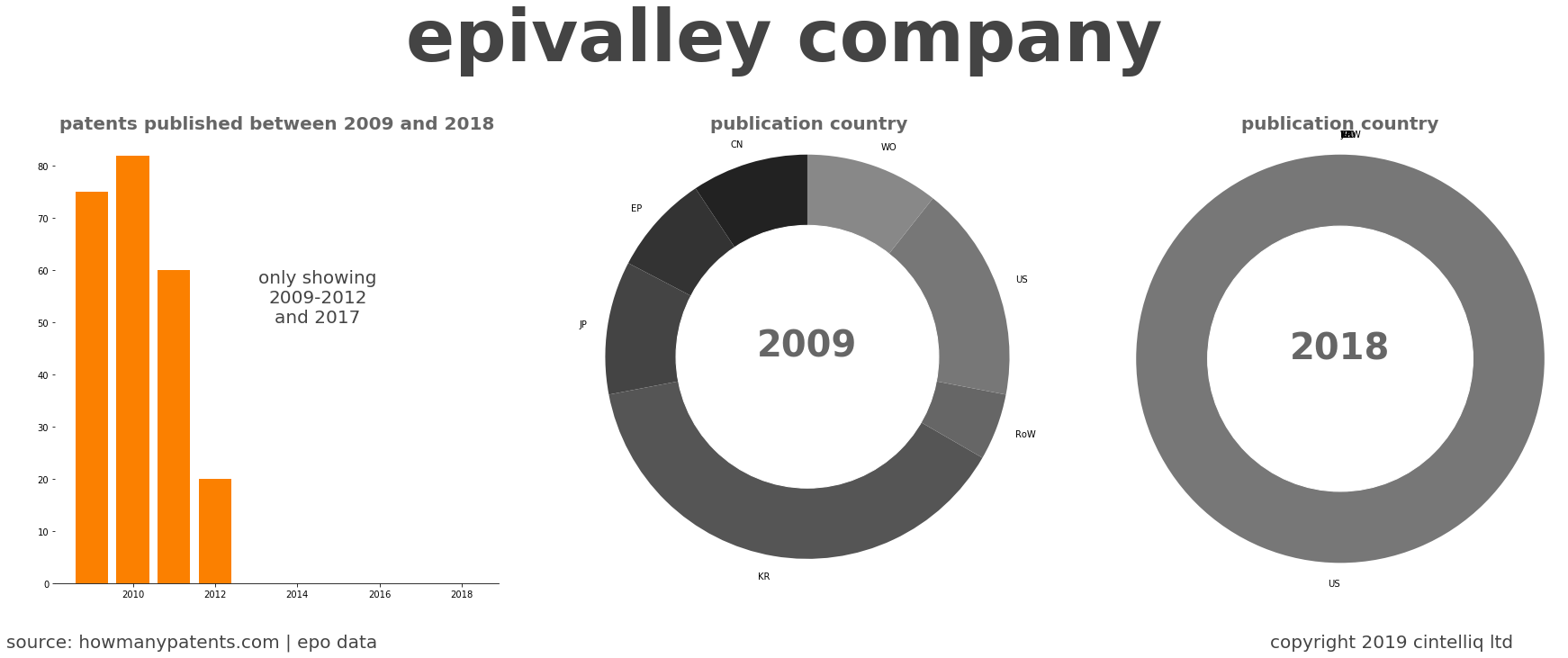 summary of patents for Epivalley Company