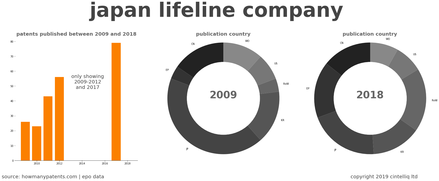 summary of patents for Japan Lifeline Company