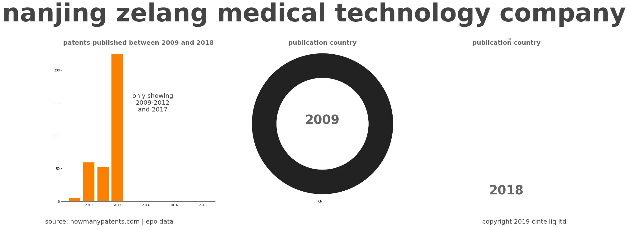 summary of patents for Nanjing Zelang Medical Technology Company
