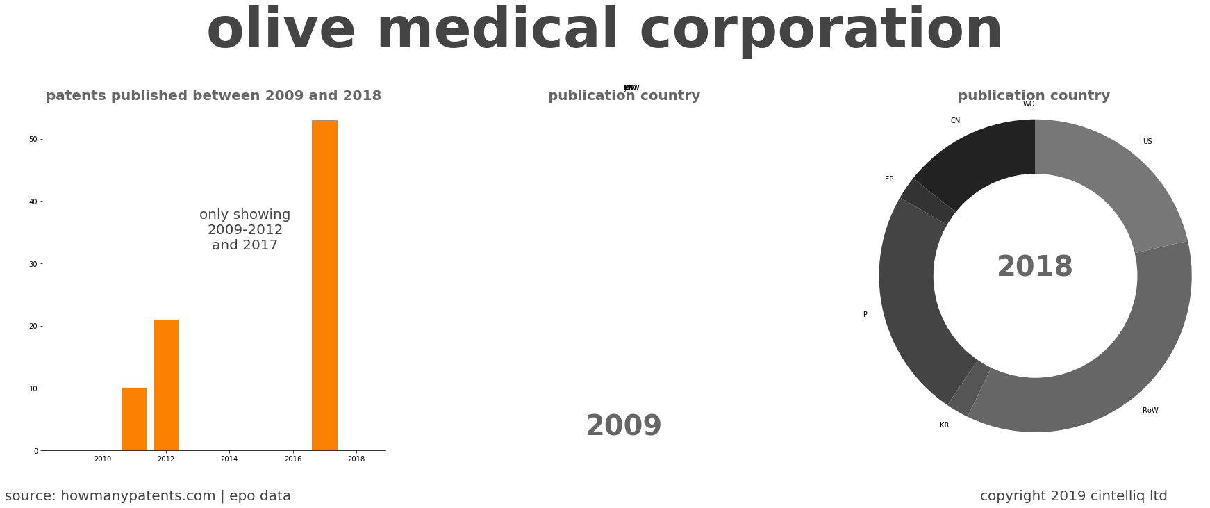 summary of patents for Olive Medical Corporation