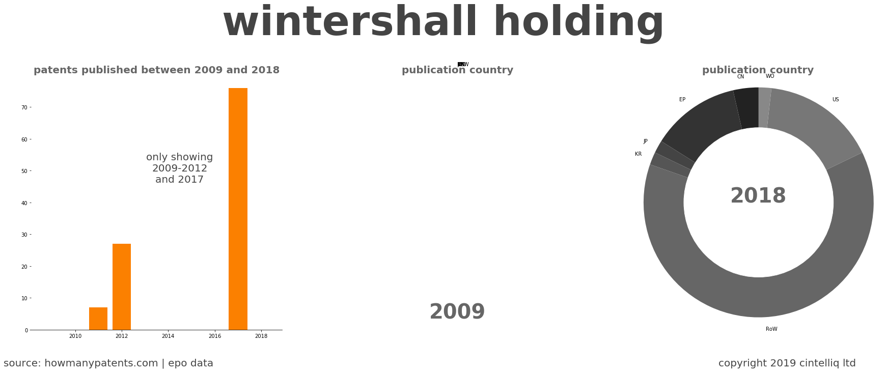 summary of patents for Wintershall Holding